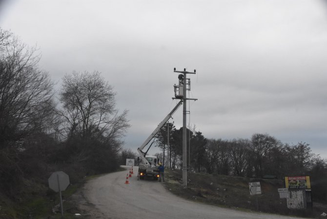 Sinop’ta Elektrik Arızaları Gideriliyor