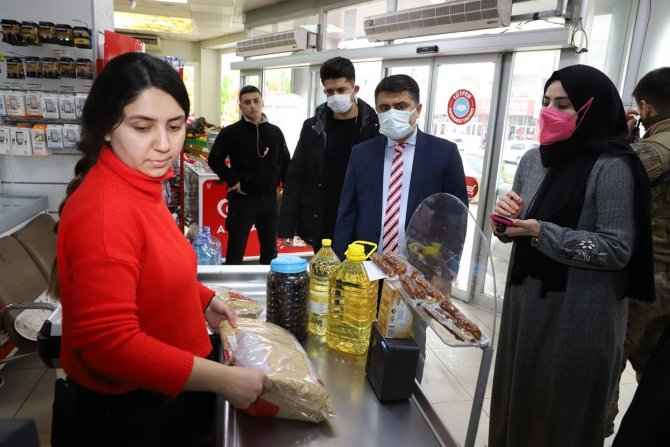 Cizre Kaymakamı Mehmet Tunç, Marketlerde Fiyat Denetiminde
