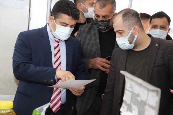 Cizre Kaymakamı Mehmet Tunç, Marketlerde Fiyat Denetiminde