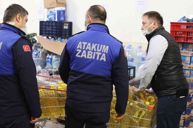Atakum’da Marketlerde Stok Denetimi