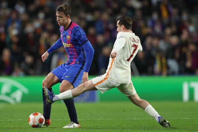 Uefa Avrupa Ligi: Barcelona: 0 - Galatasaray: 0 (İ̇lk Yarı)