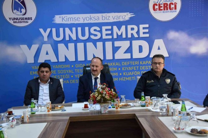 Yunusemre’de Güvenlik Toplantısı Yapıldı