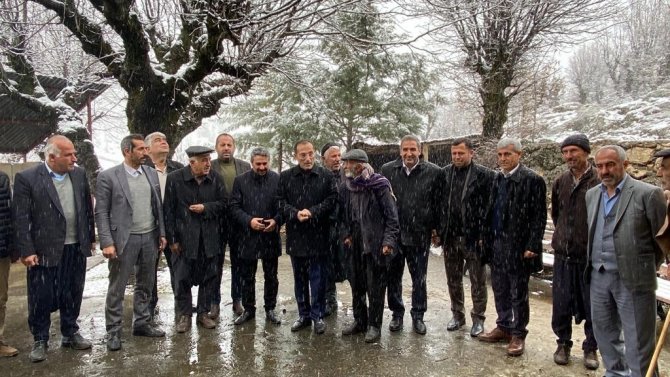 Başkan Dağtekin Ormaniçi Köylüleriyle Bir Araya Geldi