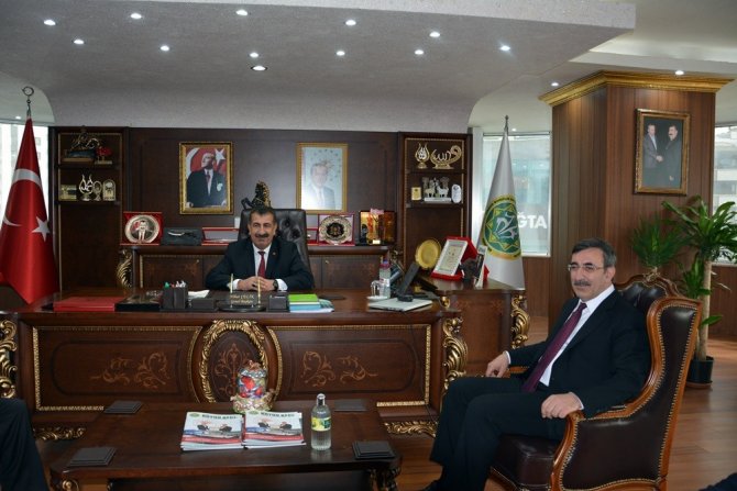 Tbmm Plan Ve Bütçe Komisyonu Başkanı Yılmaz’dan Tüdki̇yeb’e Ziyaret