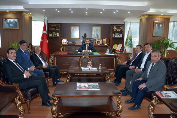 Tbmm Plan Ve Bütçe Komisyonu Başkanı Yılmaz’dan Tüdki̇yeb’e Ziyaret