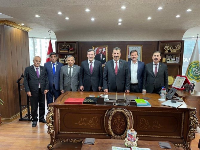 Tbmm Plan Ve Bütçe Komisyonu Başkanı Yılmaz’dan Tüdki̇yeb’e Ziyaret