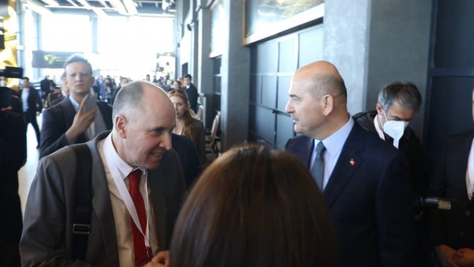 Bakan Soylu’dan Adf’de İkili Görüşmeler