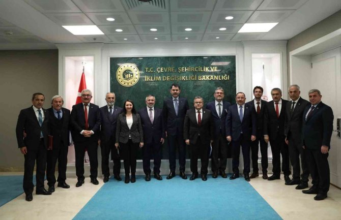 Cumhur İ̇ttifakı’ndan Çevre, Şehircilik Ve İ̇klim Değişikliği Bakanı Murat Kurum’a Ziyaret