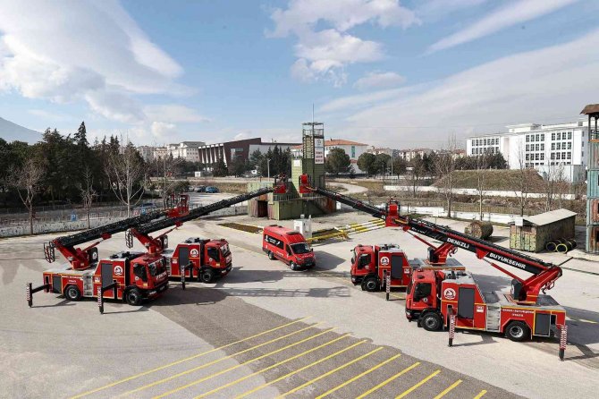 Büyükşehir İtfaiyesi Gücüne Güç Kattı