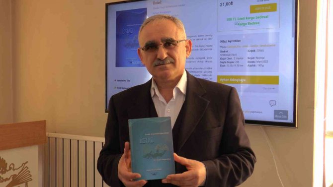 Yazar Ayhan Kılınçkaya ‘Üstad’ İsimli Kitabını Tanıttı