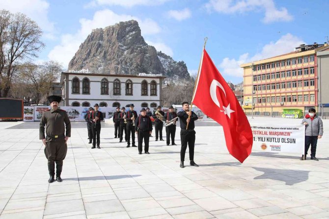 Afyonkarahisar’da İ̇stiklal Marşı’nın Kabulü Kutlaması