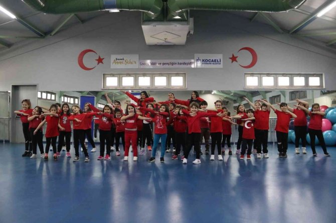 Çocuklara Zumba Dersi