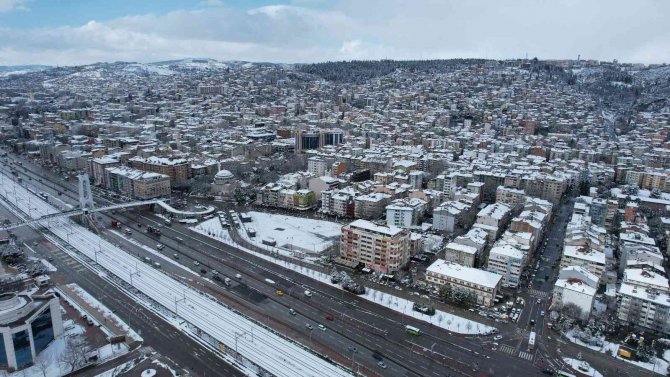 İ̇zmit Körfezi Mart Ayında Karla Buluştu
