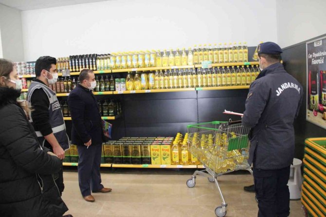 Malkara’da Marketlerde Yağ Denetimi Yapıldı