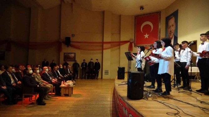 Muş’ta 12 Mart İ̇stiklal Marşı’nın Kabulü Ve Mehmet Akif Ersoy’u Anma Etkinliği