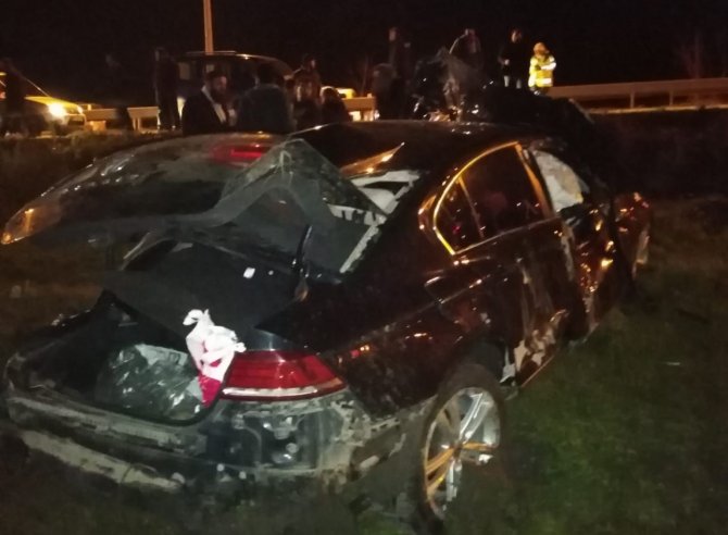 Samsun’da İki Otomobil Çarpıştı: 6 Yaralı