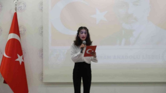 Erciş’te 12 Mart İ̇stiklal Marşının Kabulü Ve Mehmet Akif Ersoy’u Anma Programı