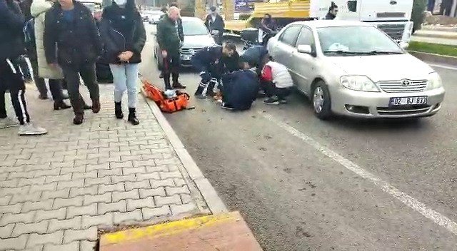 Otomobilin Altında Kalan Kişi Hayatını Kaybetti