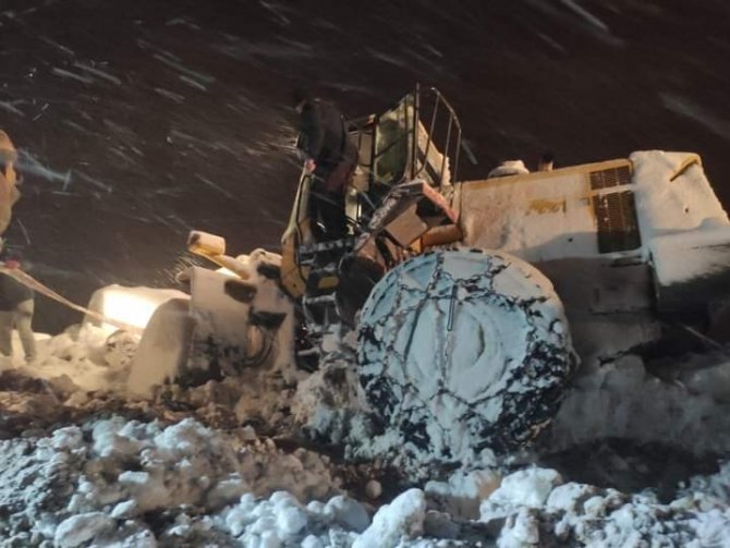 Güroymak’ta Hasta Kurtarma Operasyonu