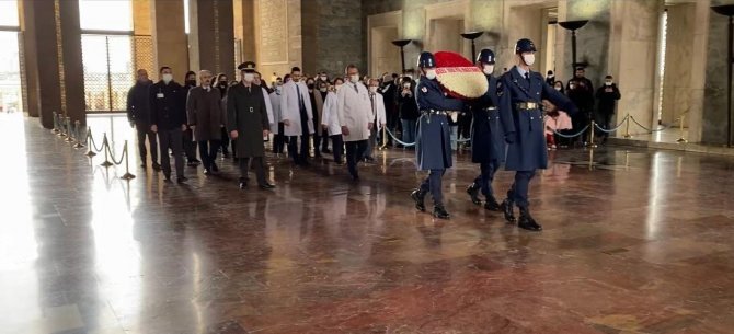 100. Yıl Sağlık Grubu’ndan Anıtkabir’e Ziyaret