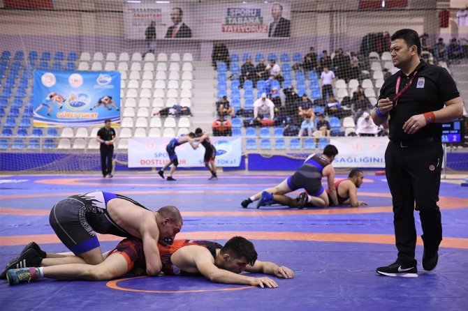 U20 Serbest Stil Erkekler Türkiye Güreş Şampiyonası Sona Erdi