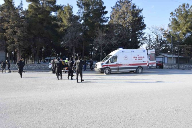 Burdur’da Trafik Kazası: 1 Yaralı