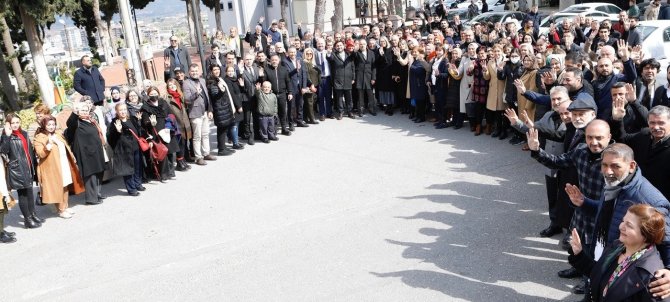 Ak Parti Tam Kadro Menemen’in Köylerinde