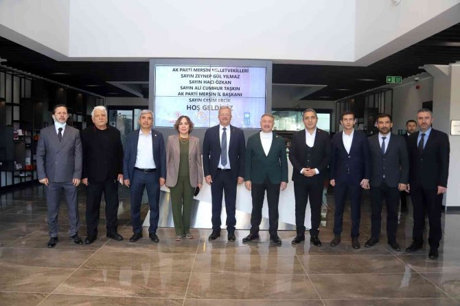 Mersin Milletvekilleri Mtosb’nin Çalışmalarını Yerinde İnceledi