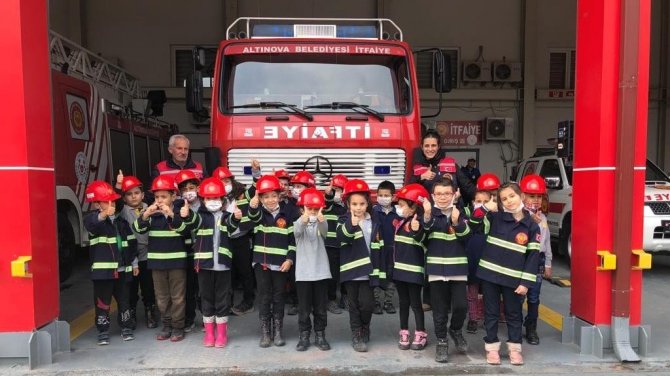 İ̇tfaiye Sevdalısı Öğrenciler Eğlenerek Öğrendi