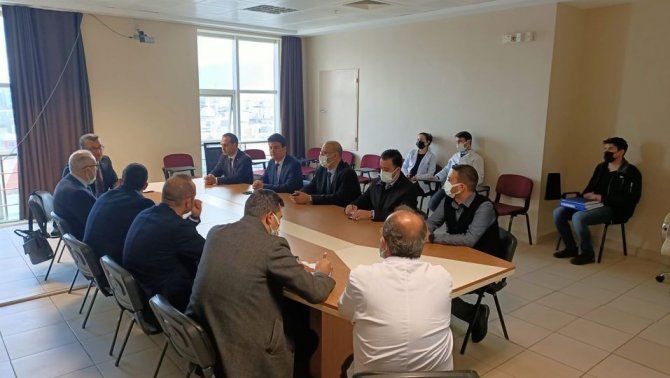 400 Bin Vatandaşa Hizmet Verecek Olan Anjiyo Merkezi’nin İnşaatı Sürüyor