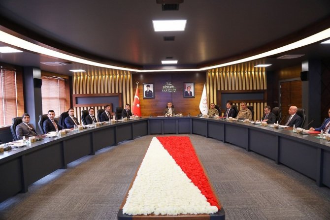 Bingöl’de ‘İ̇l Güvenlik Ve Asayiş Koordinasyon Toplantısı’ Yapıldı