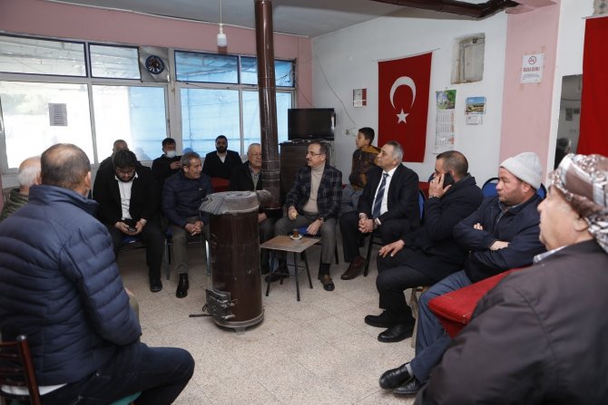 Ak Parti Tam Kadro Menemen’in Köylerinde