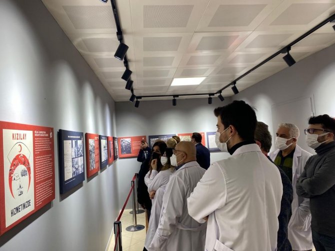 “Hilâl-i̇ Ahmer’den Kızılay’a 14 Mart Tıp Bayramı” Sergisi Sanatseverlerle Buluşuyor