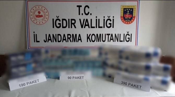 Iğdır’da 900 Paket Kaçak Sigara Ele Geçirildi