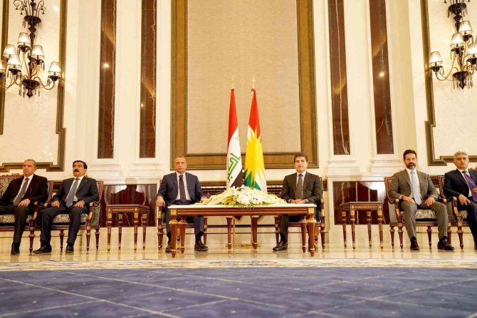 Irak Başbakanı El-kazımi, Erbil’deki Saldırı Bölgesini Ziyaret Etti