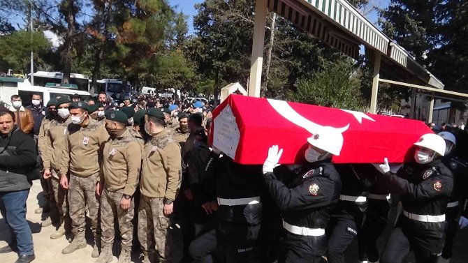 Görevi Başında Kalp Krizi Geçiren Komiser Yardımcısı Son Yolculuğuna Uğurlandı