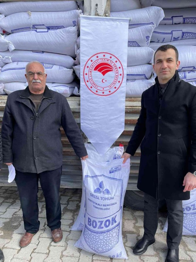 Konya’da Çiftçiye Tohum Desteği