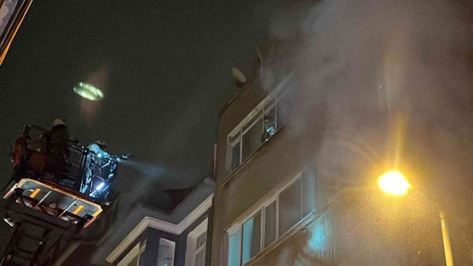 Şişli’de Korkutan Yangın