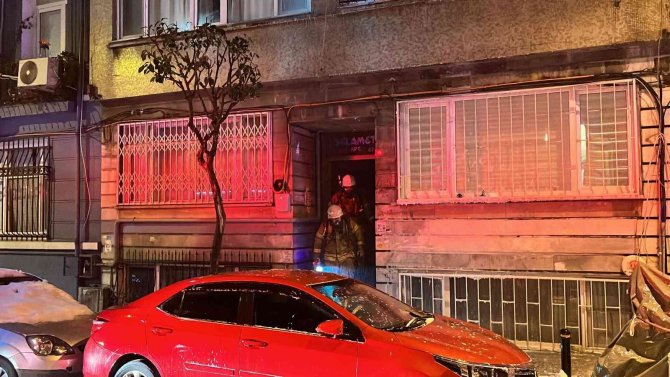 Şişli’de Korkutan Yangın