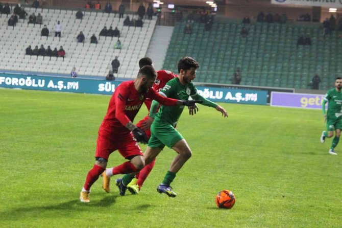 Spor Toto Süper Lig: Gzt Giresunspor: 1 - Gaziantep Fk: 1 (İ̇lk Yarı)