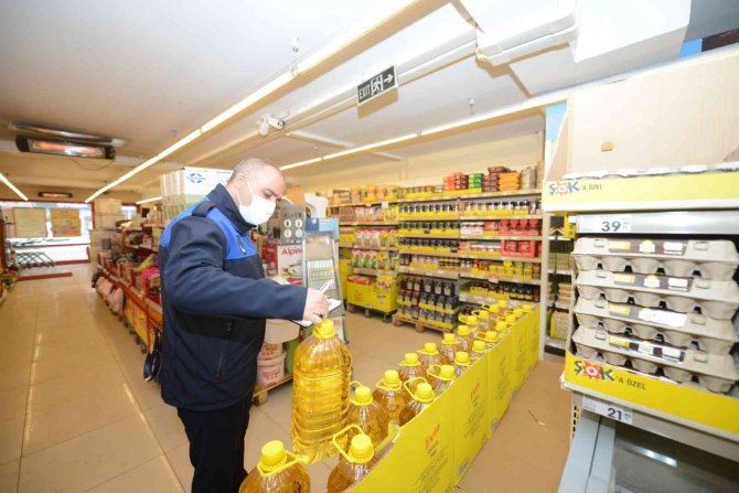 Yakutiye Zabıtası Marketleri Denetledi