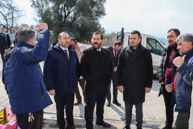 Ak Parti İ̇l Başkanı Bağatar’dan Evi Yanan Vatandaşlara Ziyaret