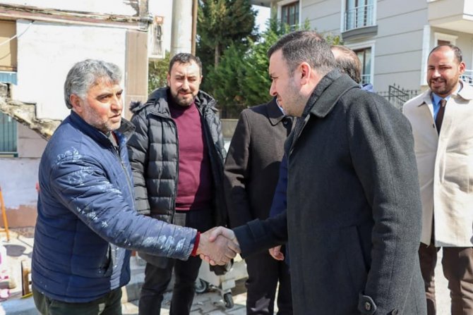 Ak Parti İ̇l Başkanı Bağatar’dan Evi Yanan Vatandaşlara Ziyaret