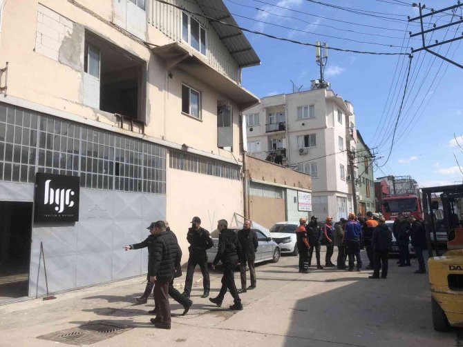 Bursa’da Nakış Atölyesinde Patlama