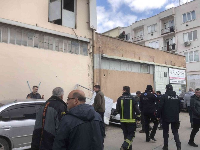 Bursa’da Nakış Atölyesinde Patlama