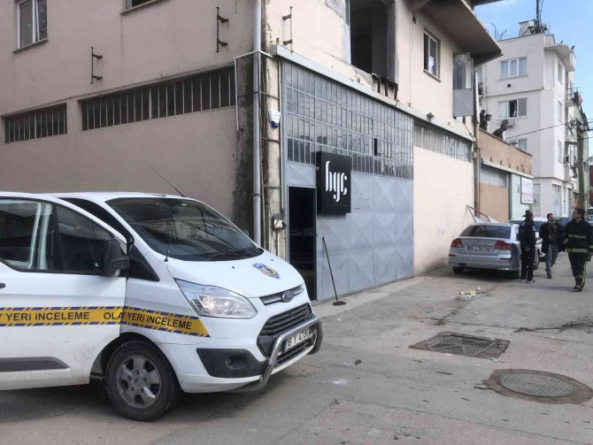 Bursa’da Nakış Atölyesinde Patlama