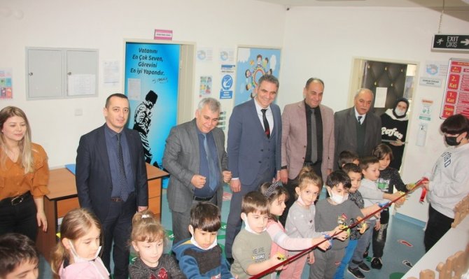 Çınarcık’ta Okul Öncesi Kütüphanesi Açıldı