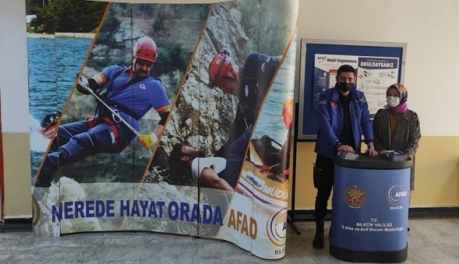 ’Afet Bilinci’ Ve ’Yangın Farkındalık’ Eğitimi Verildi