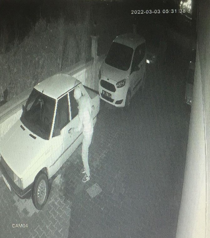 4 Otomobil Çalan Zanlı Tutuklandı