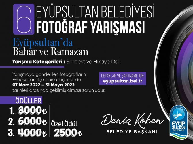 Eyüpsultan’da Bahar Ve Ramazan Temalı Fotoğraf Yarışması